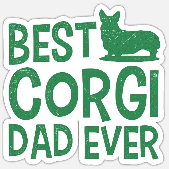 Best Corgi Dad Ever Dog Gifts For Corgi 